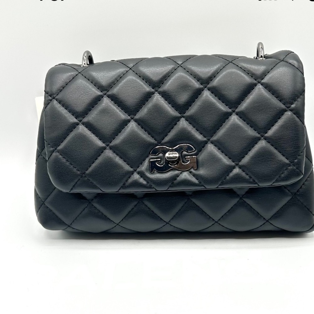 Gilda Paris quilted medium messenger bag